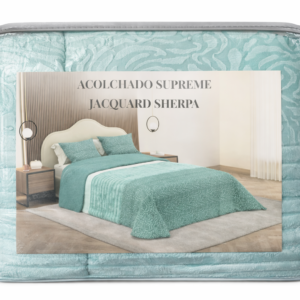 Acolchado Supreme Jacquard Sherpa Verde